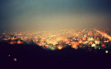 Bokeh Night City Lights Wallpaper HD Desktop And Mobile
