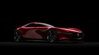 Wallpaper Mazda Rx Vision Concept Side