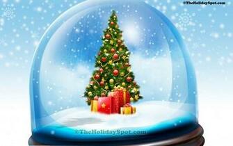 Home Christmas Snowfall In A Globe
