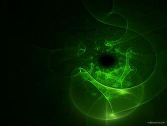 Green Swirl Wallpaper