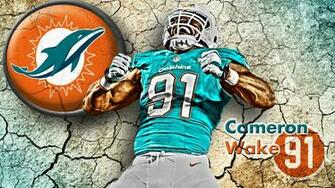 Miami Dolphins Cracked Earth Wallpaper