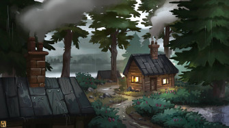 Commission Small Hamlet By Waltjan