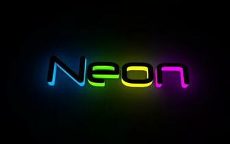Purple Background Neon HD Wallapers Yellow