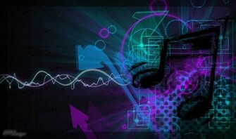 Music Note Background By Opdesign