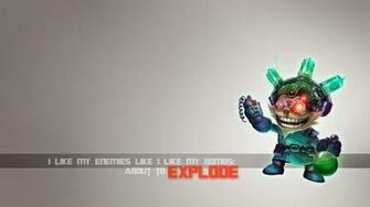 Ziggs League Of Legends Wallpaper Desktop