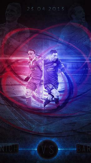 Barcelona Vs Bayern Munich iPhone Wallpaper