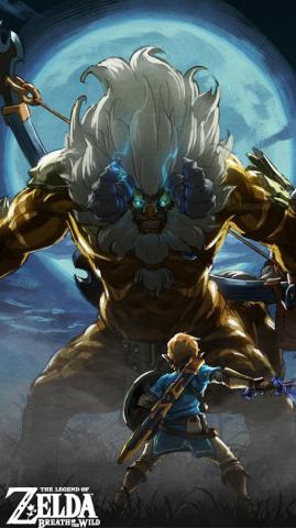 Golden Lynel Phone Wallpaper R Zelda