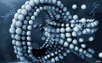 Desktop 3d Scientific Background Gen Molecular Structure