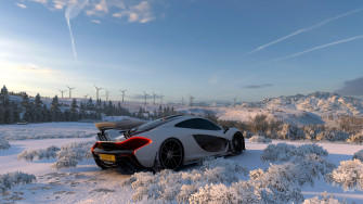 Mclaren P1 In Forza Horizon R Wallpaper