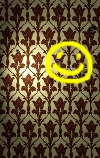Face D Sherlock iPhone Wallpaper Smiley