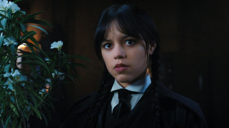 Backstage With Jenna Ortega And Gwendoline Christie As