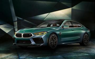 Bmw M8 Gran Coupe First Edition Green Car