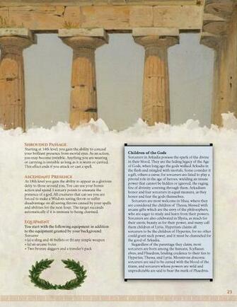 Sorcerer Demigod Bloodline Created From The Demigods Of
