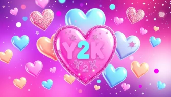 Y2k Heart Wallpaper