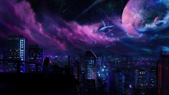 4k Futuristic Wallpaper Background Image