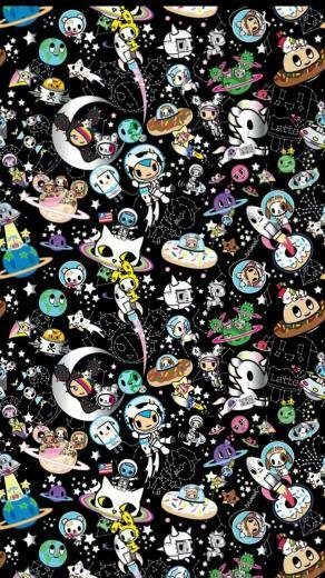 Space Place Kawaii Tokidoki Wallpaper Cute