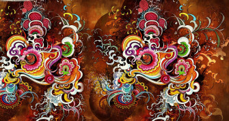 Japanese Art Styles Modern Abstract Wallpaper
