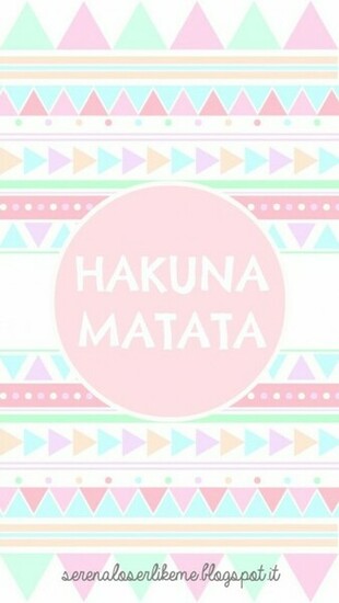 Wallpaper Homescreen Hakuna Matata