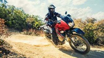 The Kawasaki Klr650 Is Crossing Rainbow Bridge