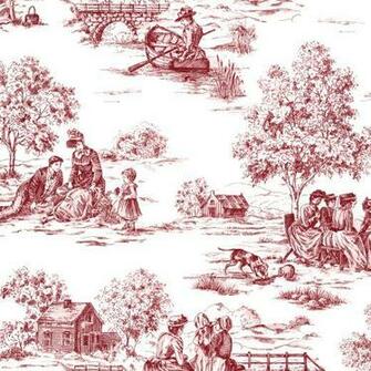 Home Retro Dieter Bohlen Toile Red