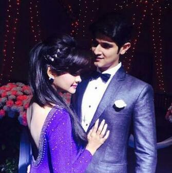 Kanchi Singh Rohan Mehra Image Romantic Celebephotos