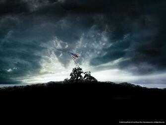 Iwo Jima Flag Raising Wallpaper
