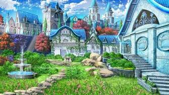 Visual Novel Background Elvish Major City By Kjkjmulo