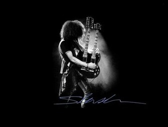 Slash Guitar Heavy Metal Wallpaper