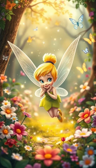Tinkerbell Phone Wallpaper