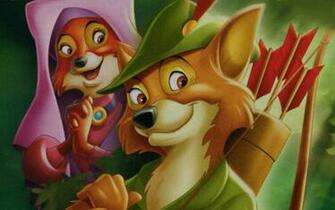 Cartoons Wallpaper Robin Hood Maid Marian