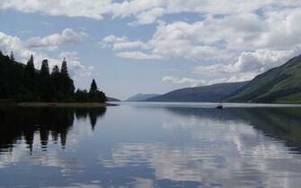 Looking South Down Loch Lochy In The Great Glen