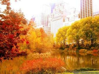Wallpaper New York City Autumn