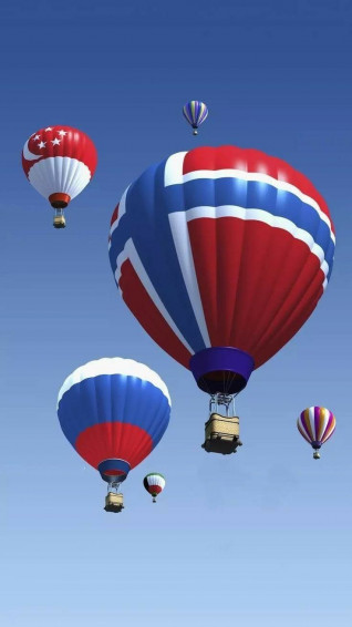 Hot Air Balloon Wallpaper