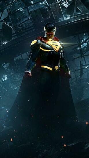 Injustice Superman Phone Wallpaper By Lisaadkison