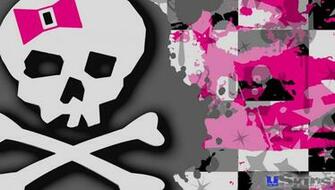 Girly Pink Bow Skull Decal Style Skin Fits Sony Ps Vita