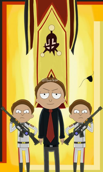 Evil Morty Returns By Powerlazer