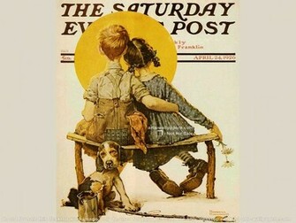 Norman Rockwell Painting Wallpaper Pictures