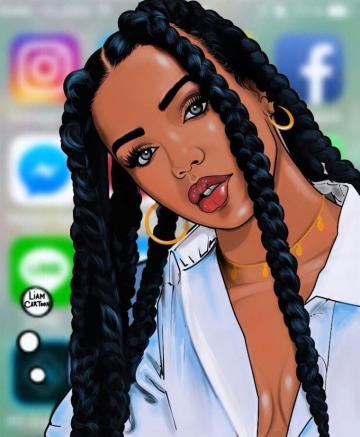 Start Your Natural Hair Journey Black Girl Art