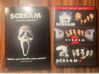 Scream Trilogy Triple Feature Dvd Movie Set Horror Wes