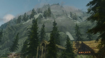 Misty Mountains By Gaachan