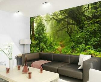 Forest Nature Rainforest 3d Full Wall Mural Photo Wallpaper