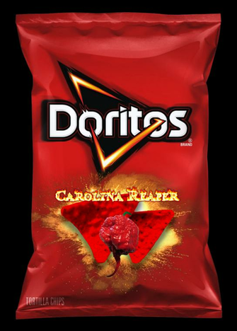 Carolina Reaper Doritos By Fearoftheblackwolf