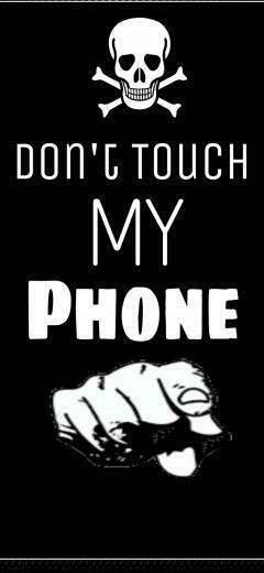 Dont Touch Wallpaper