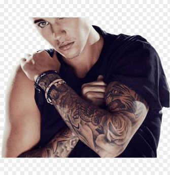 Justin Bieber Png Transparent Image Tattoo