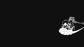 Son Goku Manga Kid Chi Minimalism Dragon Ball