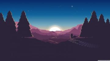Illustration Wallpaper Top Background