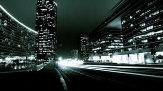 High Definition Wallpaper HD Night City Roads