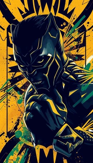 Killmonger Phone Wallpaper