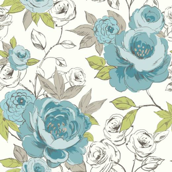 Teal And Coral Wallpaper Opera Cassi