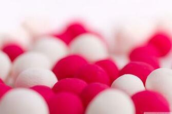 Pink And White Wallpaper
